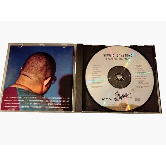 Heavy D The Boyz Peaceful Journey CD Album 1991 - Picture 3 of 3
